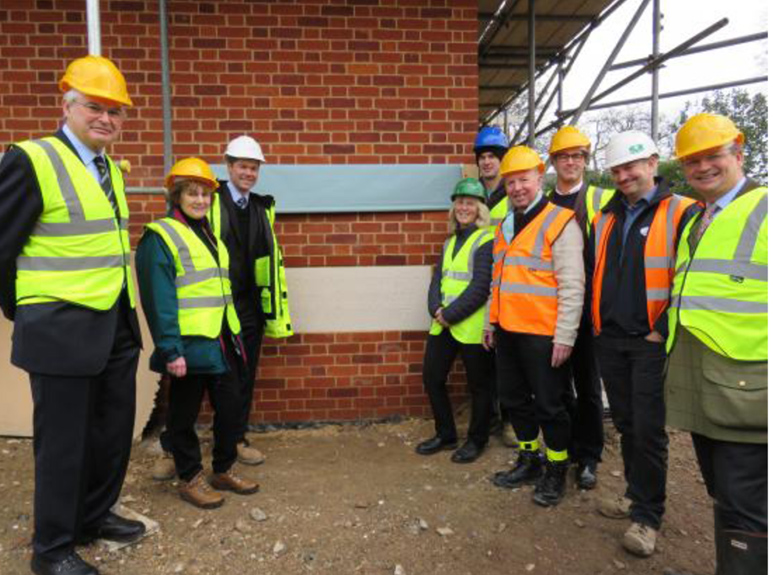 Foundation stone unveiled for new Caius Boathouse | Gonville & C
